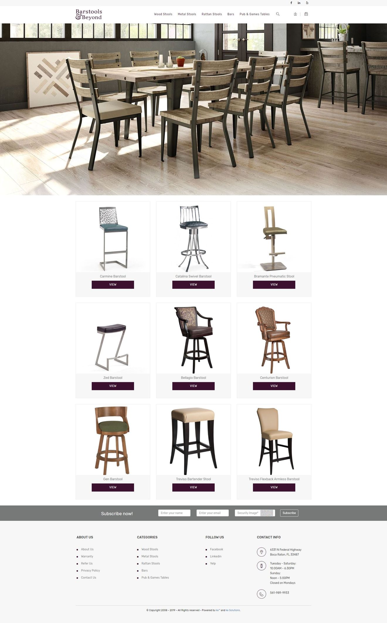 Barstools & Beyond screenshot