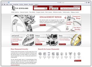 JR Jewelers screenshot