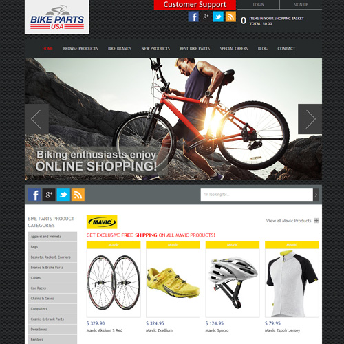 Bike Parts USA screenshot