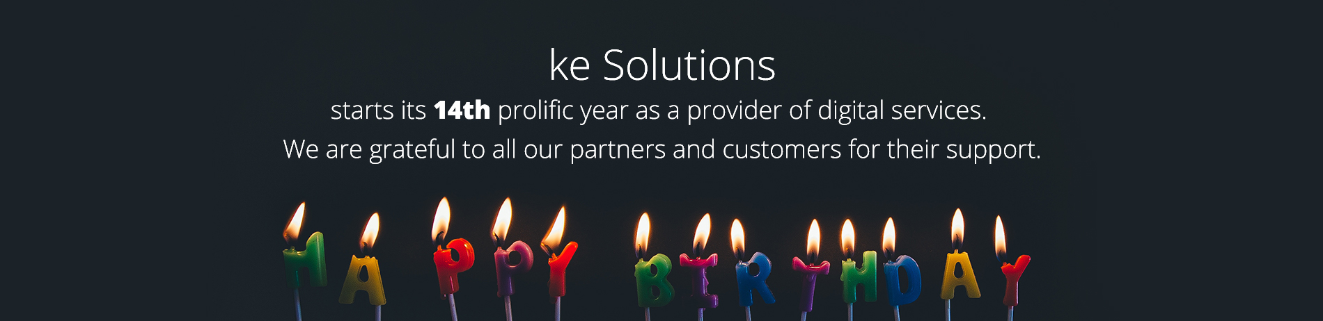 ke Solutions Anniversary