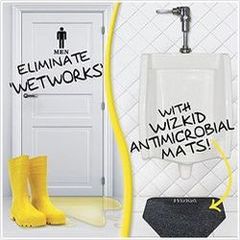 WizKid Antimicrobial Urinal mat