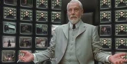 The Architect from Matrix - a God-like AI that can talk and reason