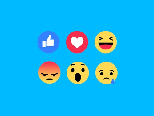 Facebook reactions, via wired.com