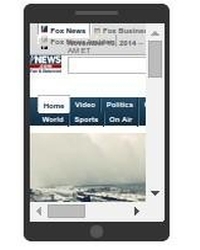 foxnews.com rendered on phone