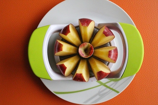 Simply slicing an apple could increase its sales by as much as 71%,
    according to a study published in 2013